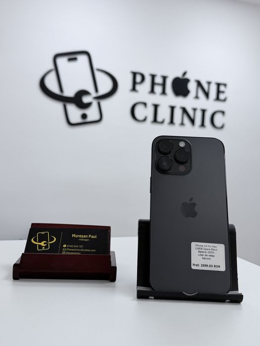 iPhone 14 Pro Max 128GB Space Black