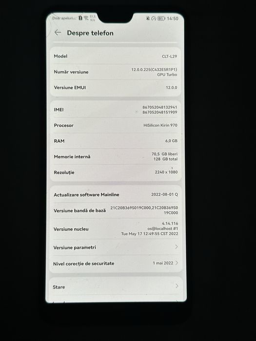Huawei P20 Pro 128 Gb 6 ram