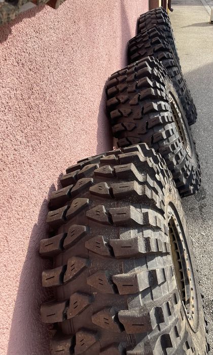 Roti maxxis trepadpr  competition 42/14r17  cu jante gl custom