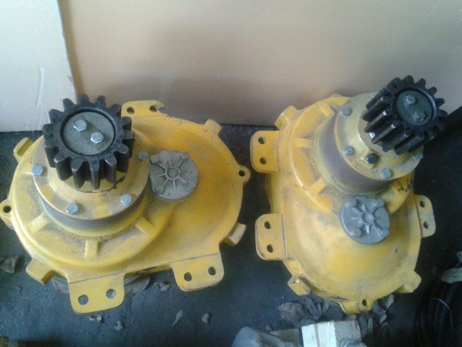 Механизм поворота башни на Автокран