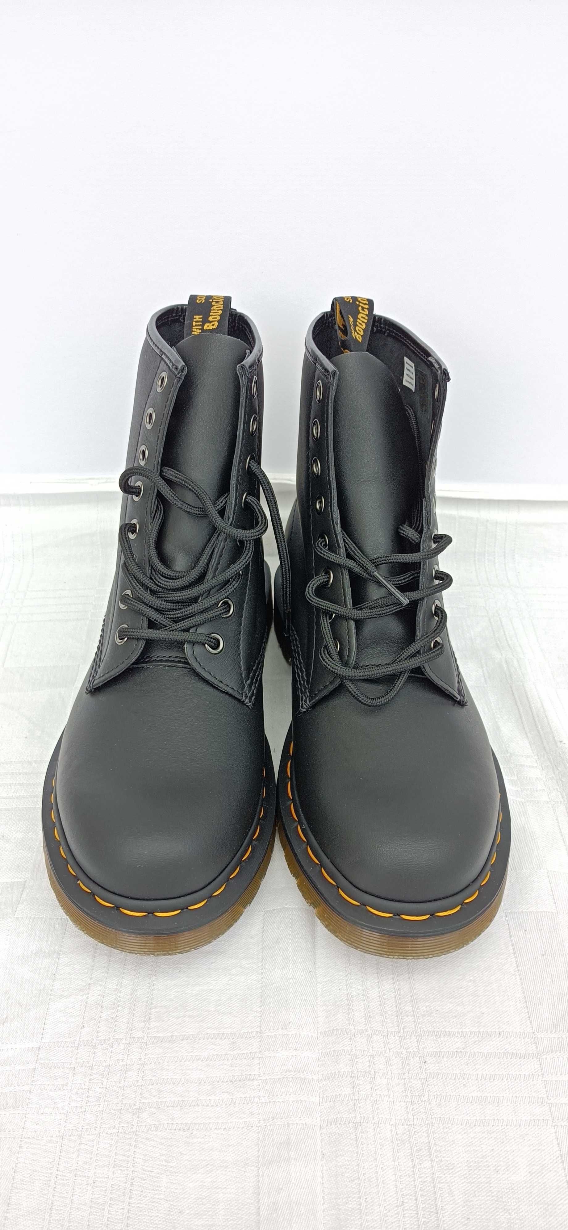 Dr Martens 1460 Black Nappa ghete unisex 38 și 39