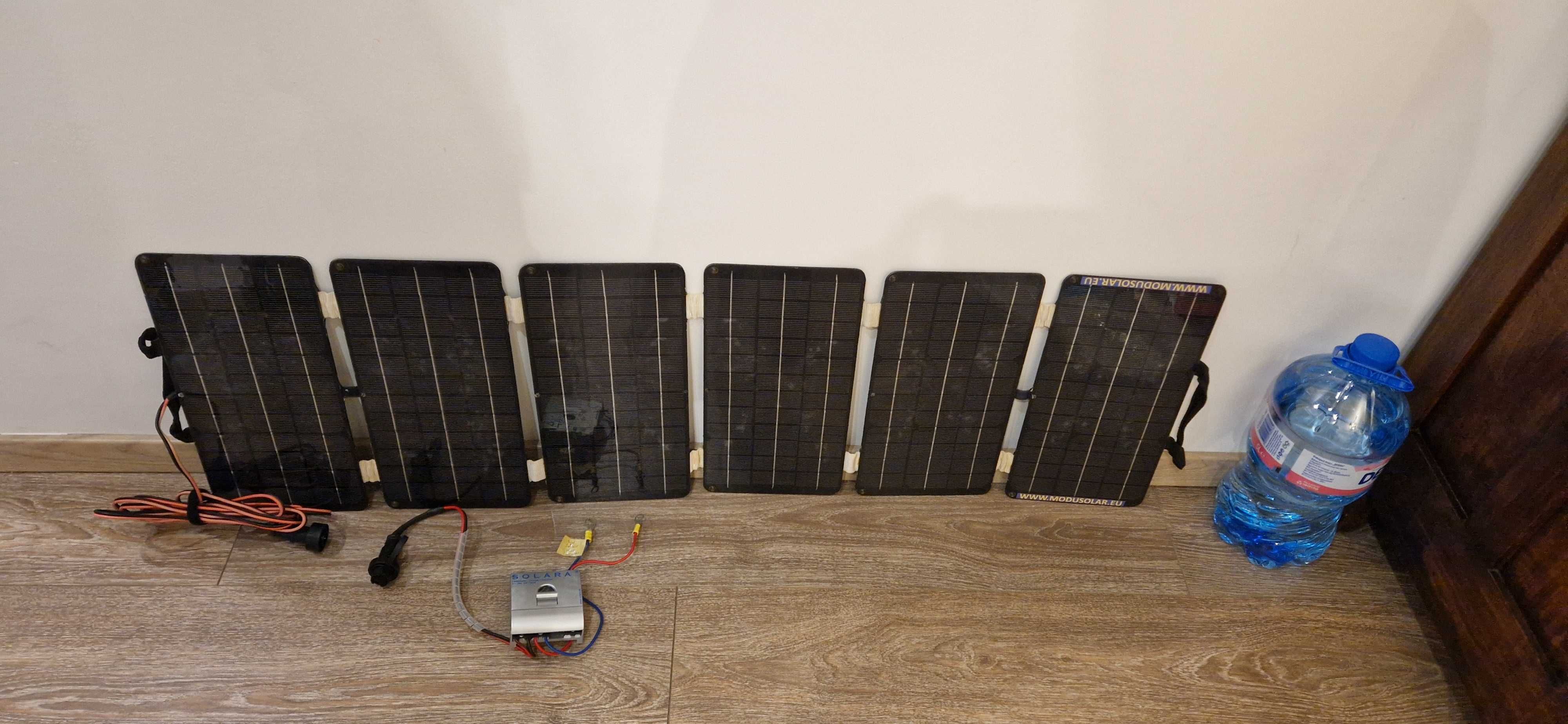 Сгъваeм соларен панел MODUSOLAR 100Wp и контролер SOLARA (Германия)