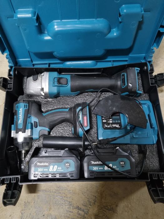 Trusă scule Makita 36V Brushless – 8.0Ah (completă, nouă)