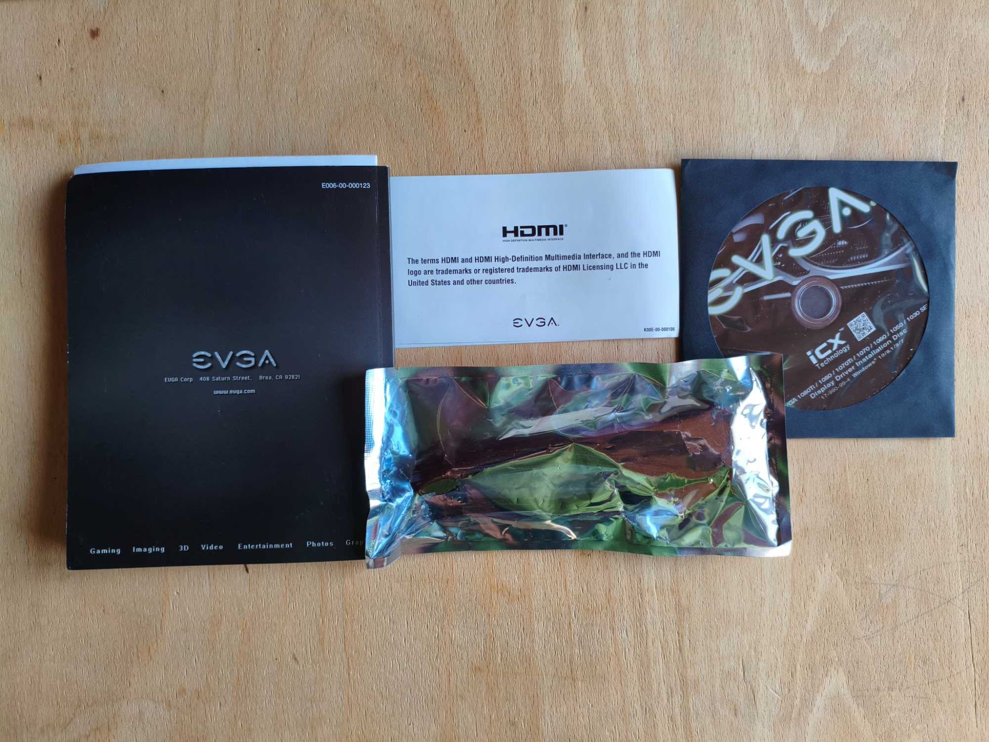 Видеокарта EVGA GeForce 1070ti