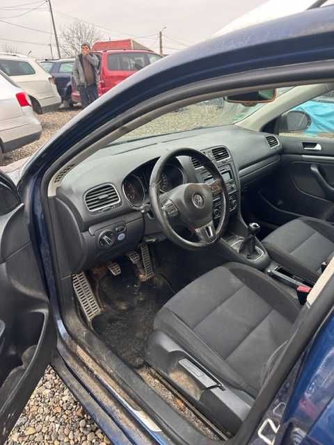 Dezmembrez Vw Golf 6 an  2012, 1.2tsi tip CBZ cutie manuala 6t tip NBW