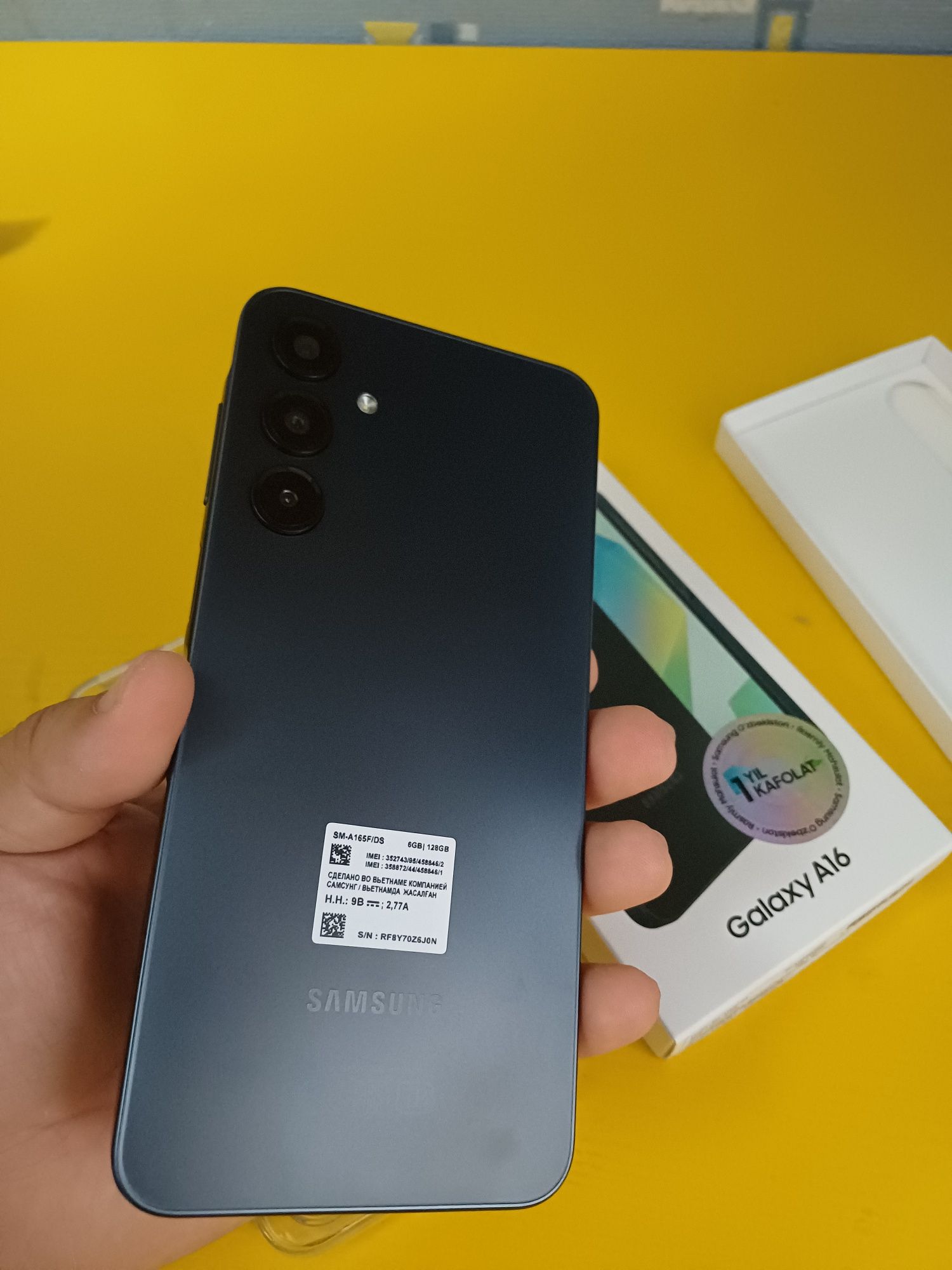 Samsung A 16 sotiladi 6/128 talik