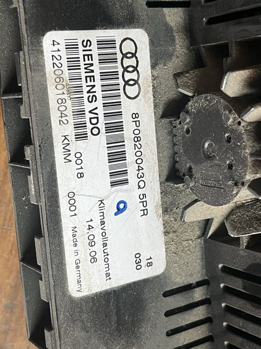 Climatronic audi a3 2006