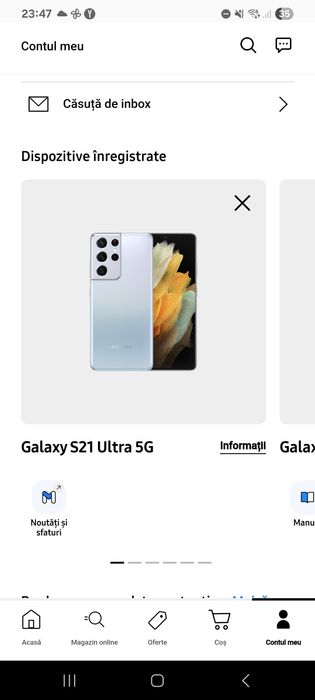 Samsung s21 ultra, 128 gb, 5G, Silverwhite