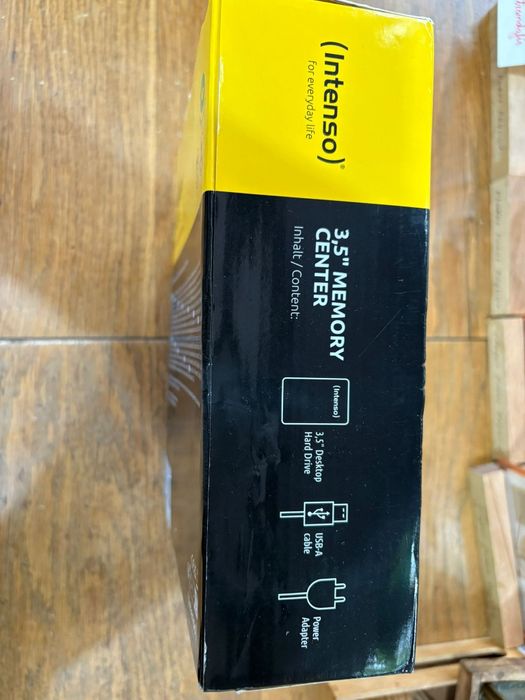 Hard disk extern Intenso MemoryCenter 8TB 3.5 inch USB 3.0 Black