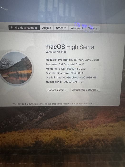 Macbook pro  retina 15