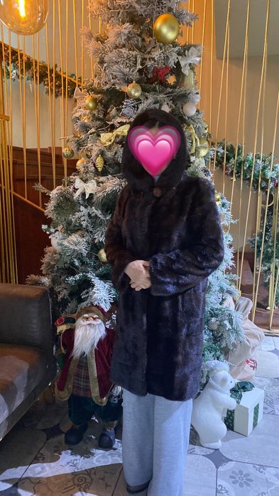 Норковая шуба в отличном состоянии