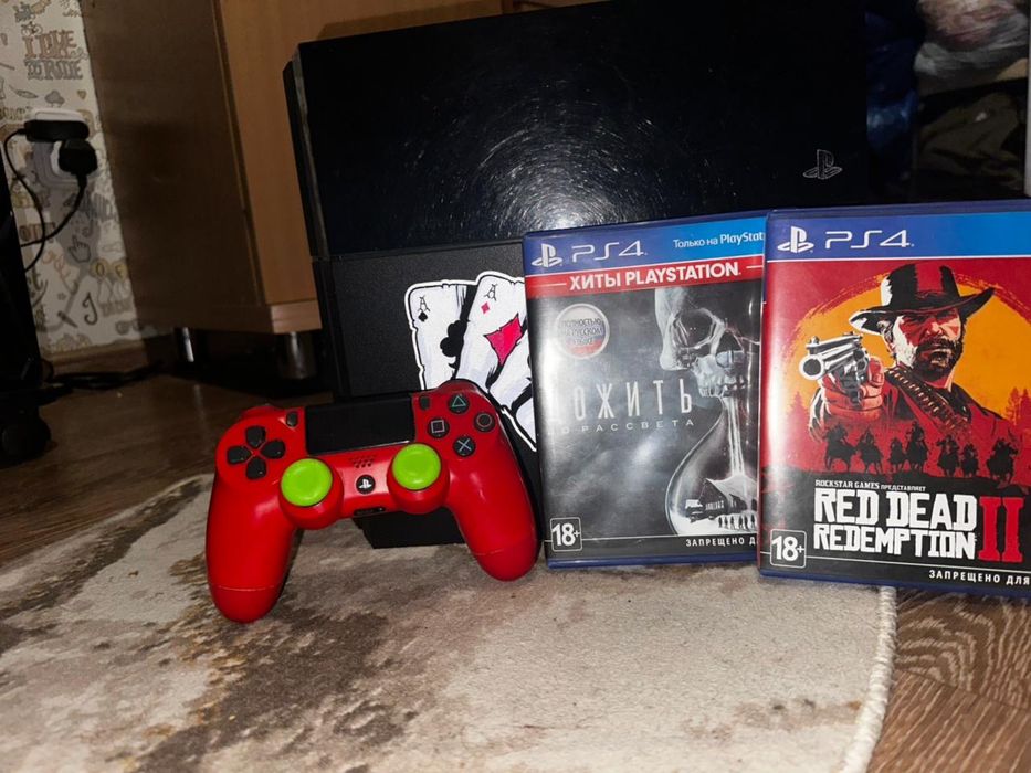 Продам пс4 на 500 гб