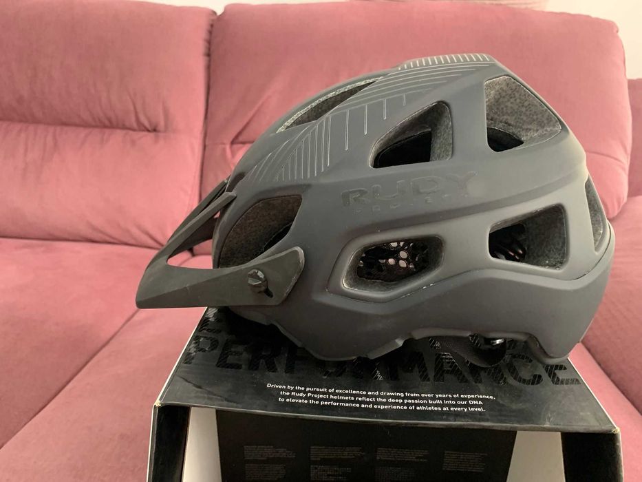 Casca ciclism Rudy Project Protera Black Anthracite Matte marime L