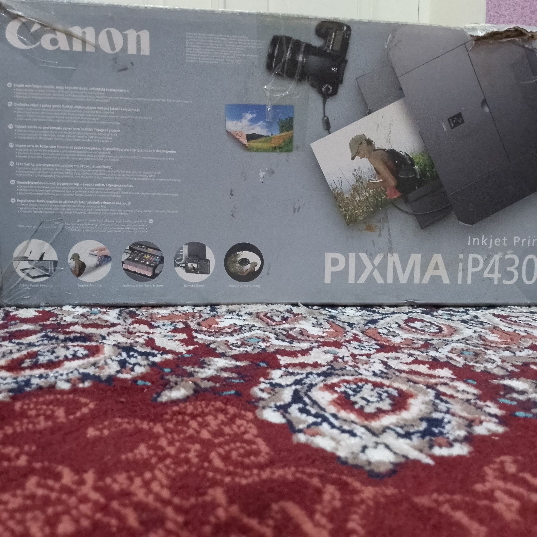 Rossiya  printeri Canon pixma ip 4300