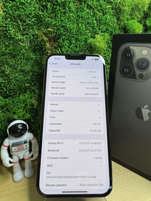 iPhone 13 Pro Max Graphite Gri 128GB 87% Baterie #5018