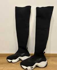 Високи обувки тип чорап Armani