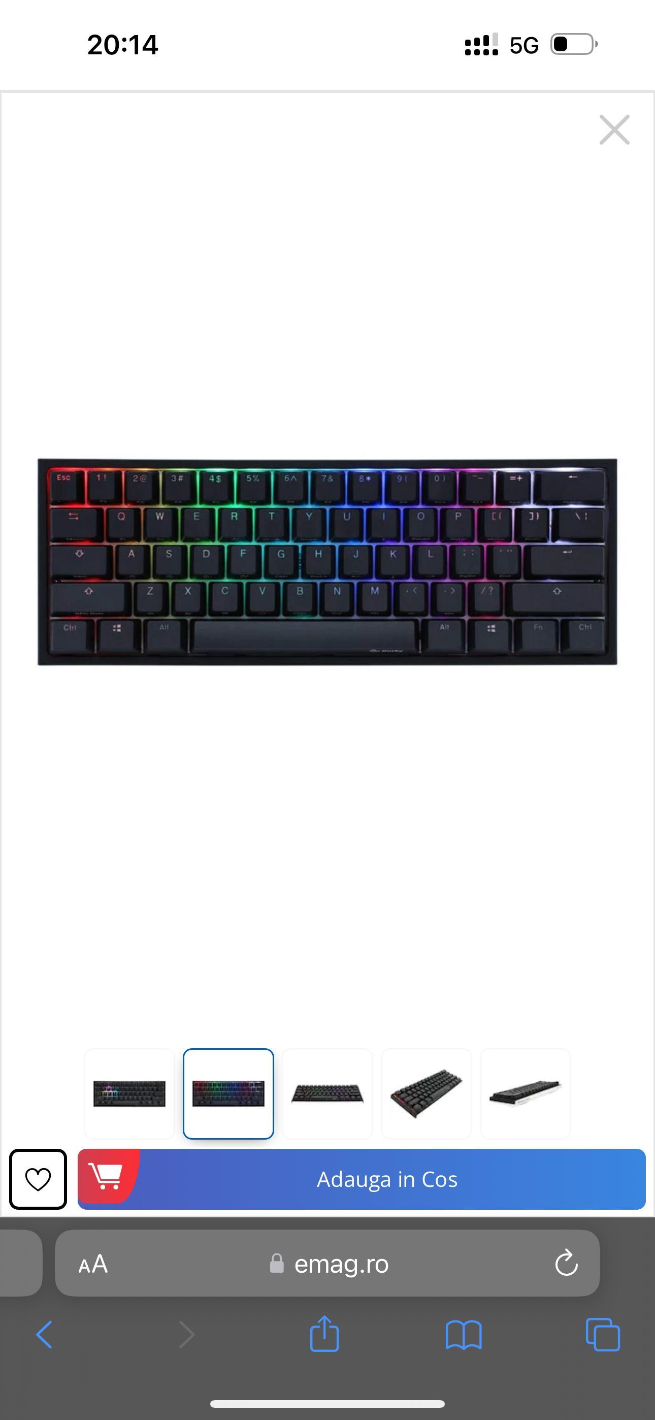 Tastatura Ducky One 2 Mini