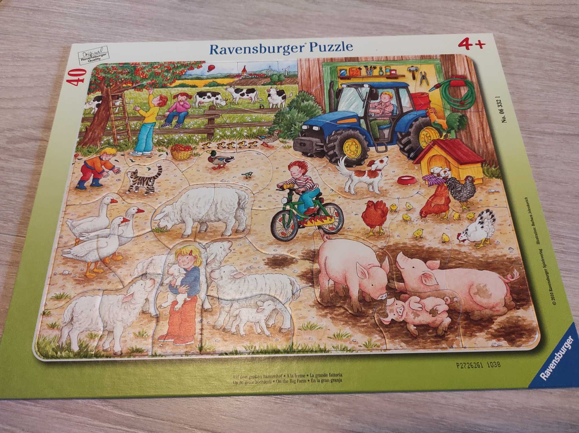 Puzzles Ravensburger pentru copii 4+ diverse modele, ca noi!