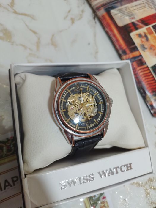 Rolex erkaklar qol soati Mexanik Qo'lda Rosa chiroyli turadi