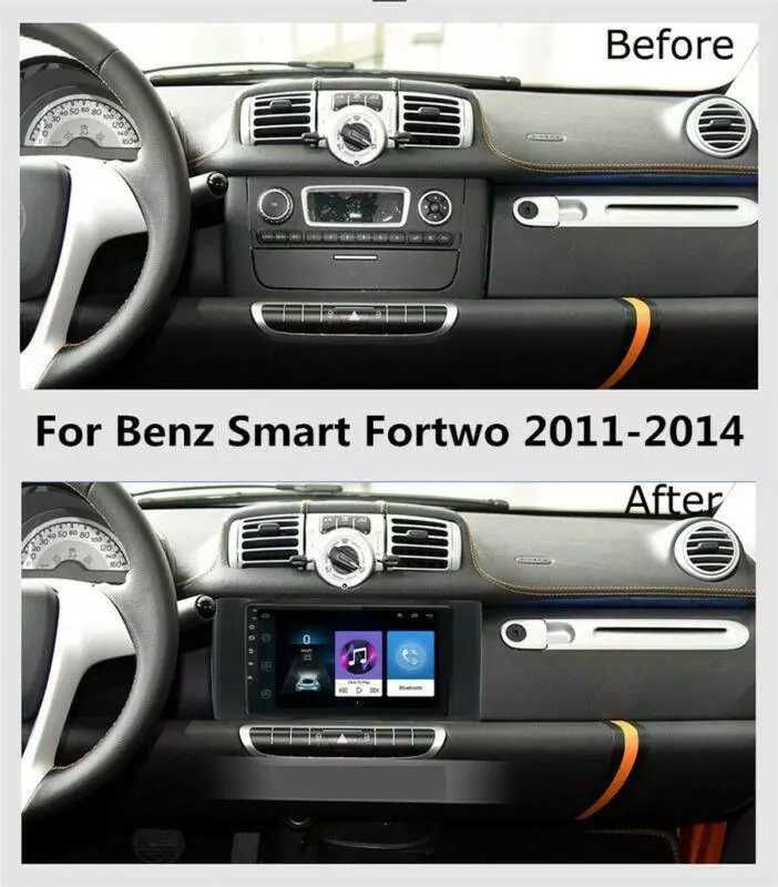 Мултимедия за Mercedes Benz Smart Навигация за с Android двоен дин 2