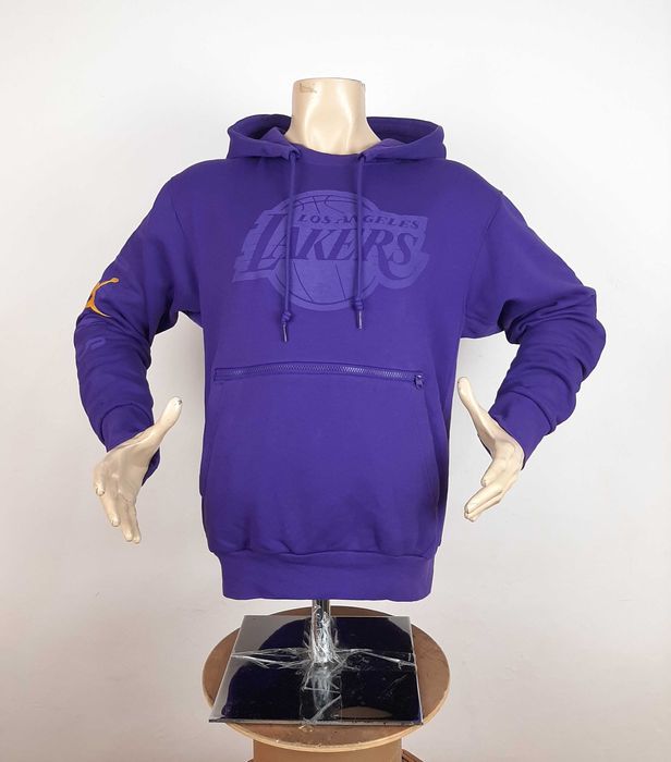 Jordan NBA Lakers 75th Anniversary - Оригинален мъжки суитшърт р-р M-L