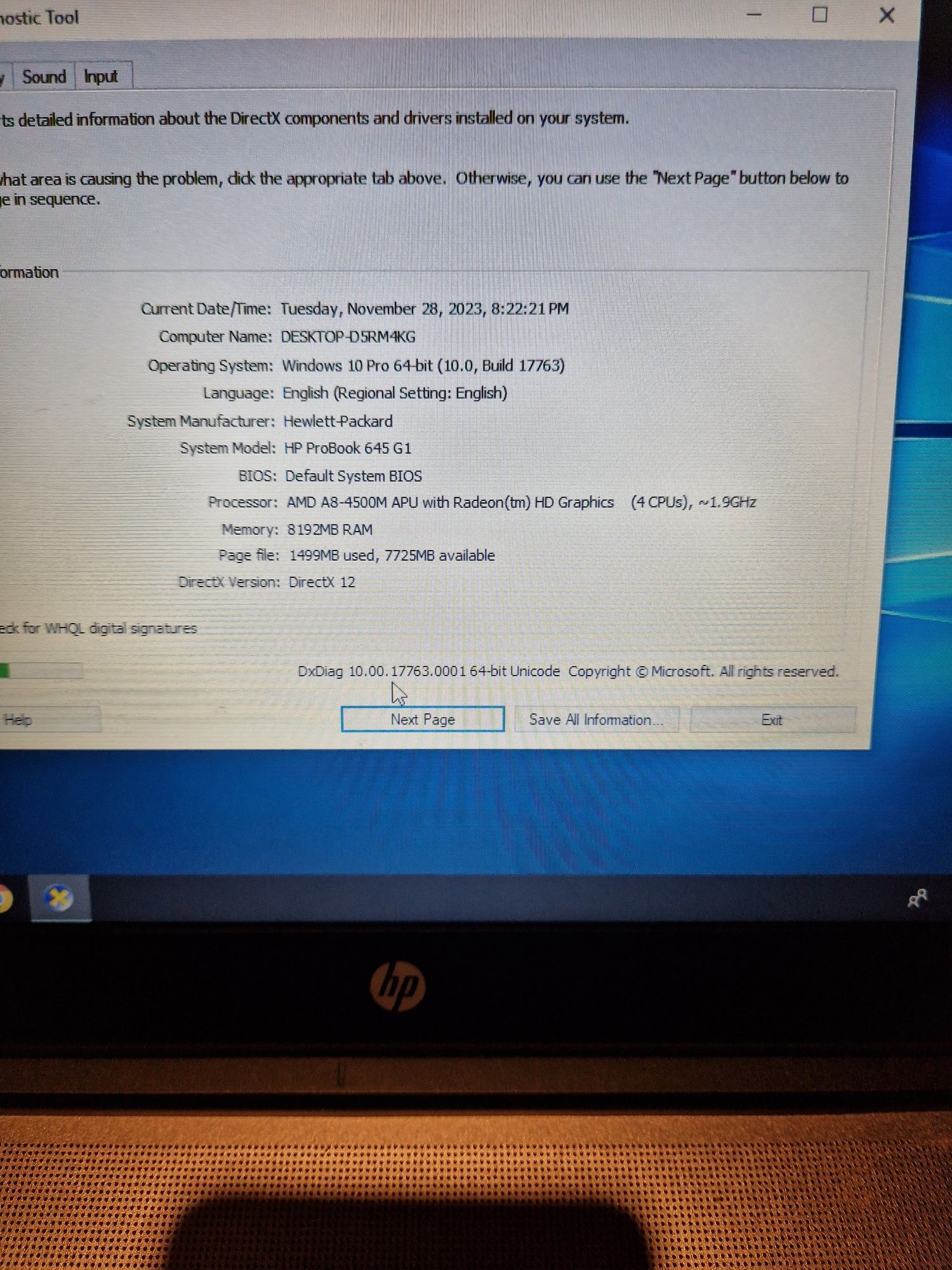 HP Probook 14" 645  RAM 8GB SSd 128gb   baterie ieftin prem