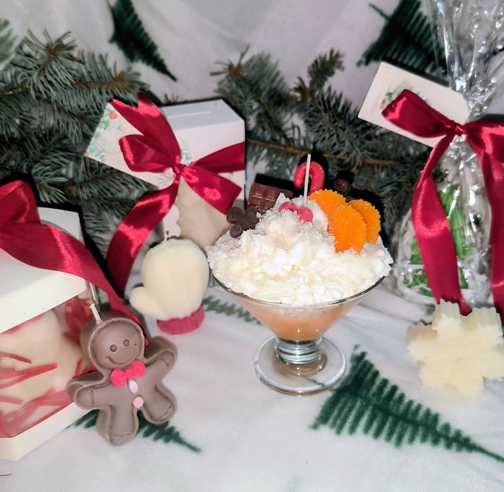 Коледни Ароматни свещи