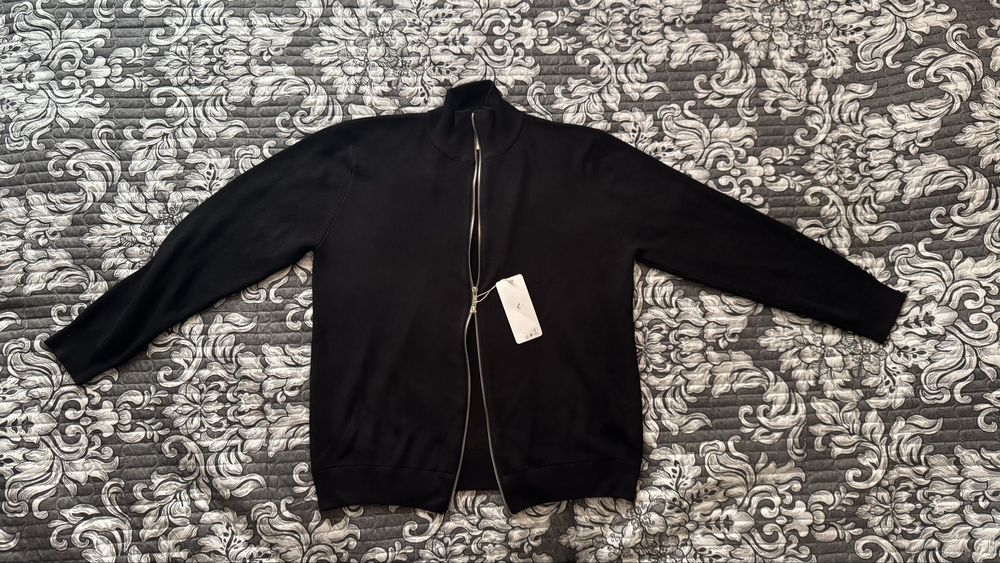 Черная кордикган мужская