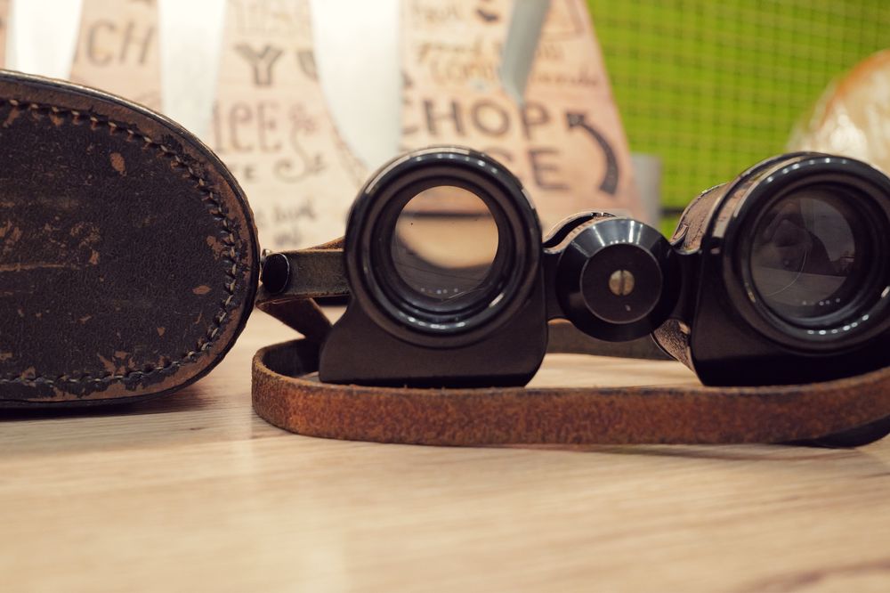 Binoclu Carl Zeiss Turol 4x20 vintage 1913 stare perfecta toc original