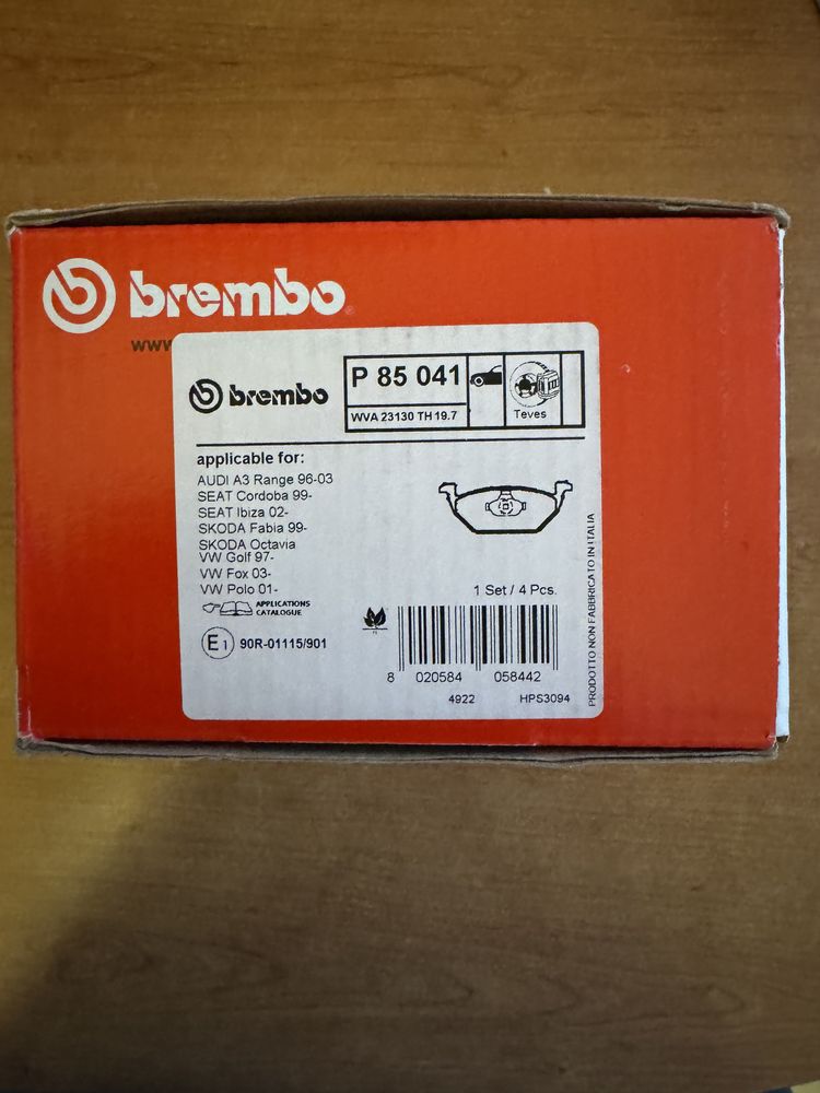 Placute de frana Brembo Skoda Fabia Octavia Rapid audi a1 a3 seat leon