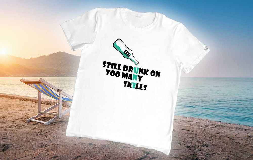 Тениска с надпис (фланелка, тениска) - ЛИКВИДАЦИЯ