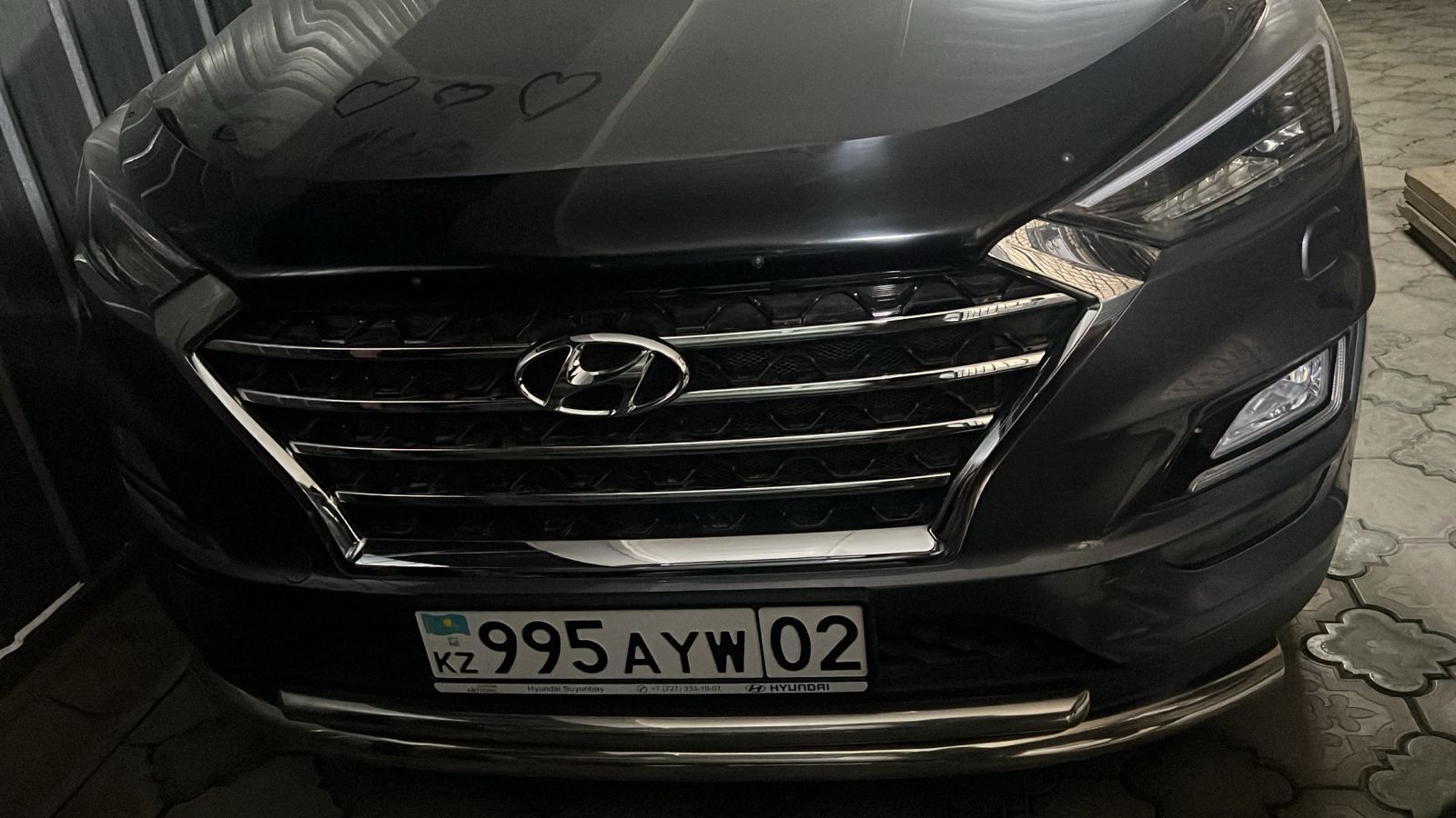 Решотка радиатора HYUNDAI TUCSON 2019 год