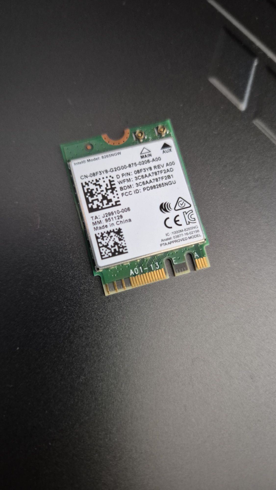 Wifi  модуль для ноутбука.