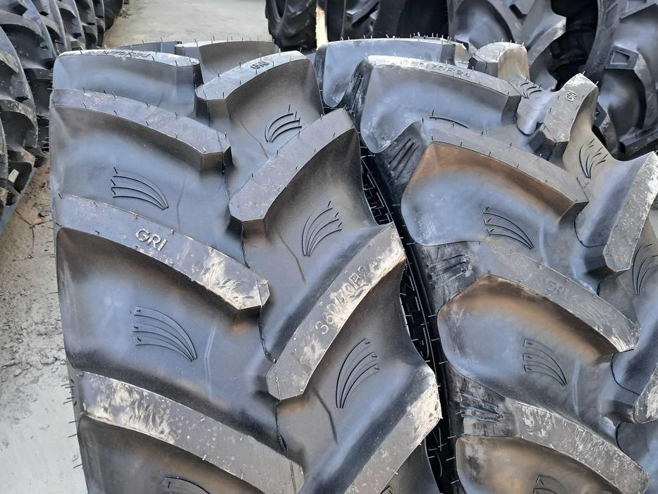Cauciucuri noi 360/70R24 marca GRI anvelope radiale tractor fata