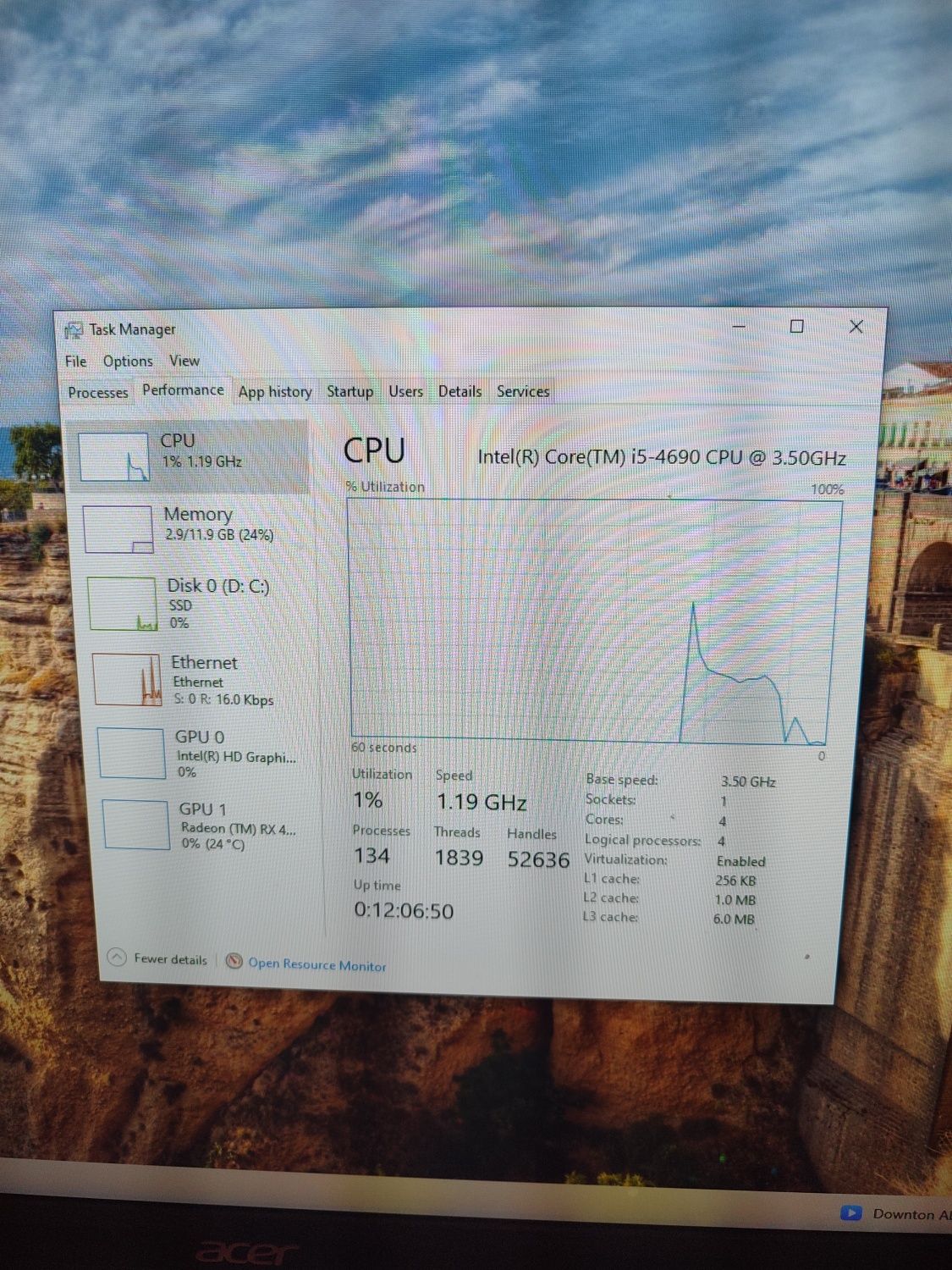Vând PC Gaming: I5 4690 + rx 470 4gb + 12 GB RAM + SSD