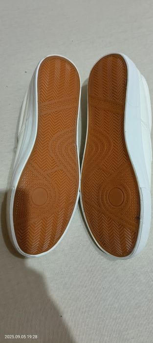 Espadrile albe noi