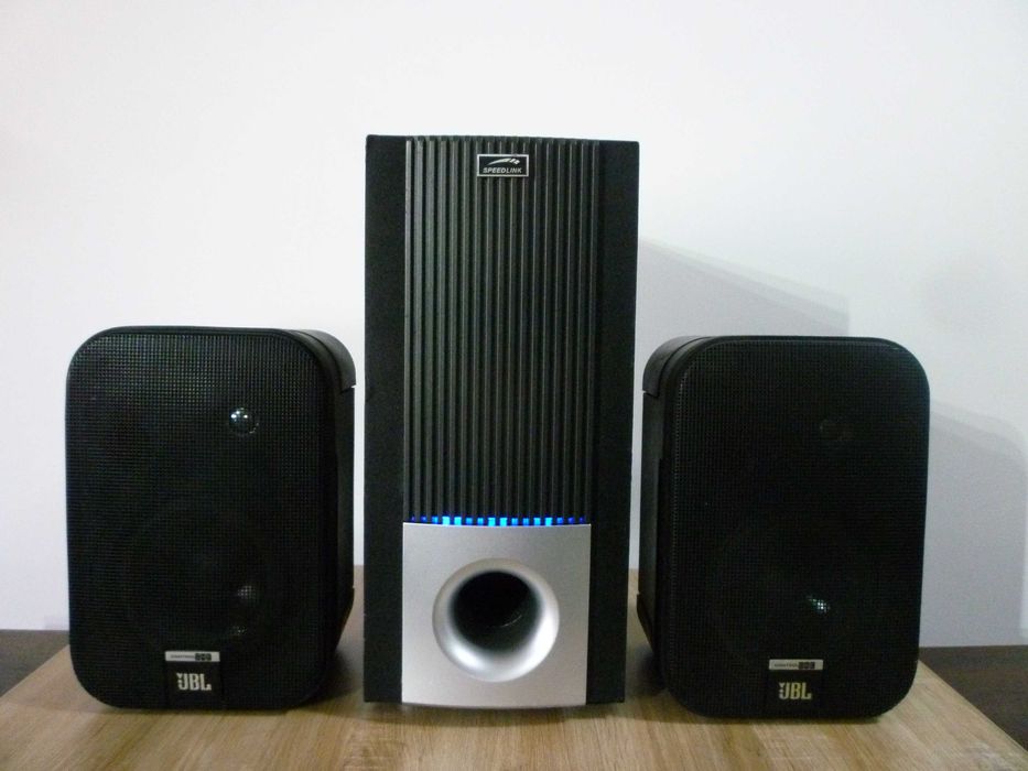 sistem audio jbl cu subwoofer    speedlink activ  2+1