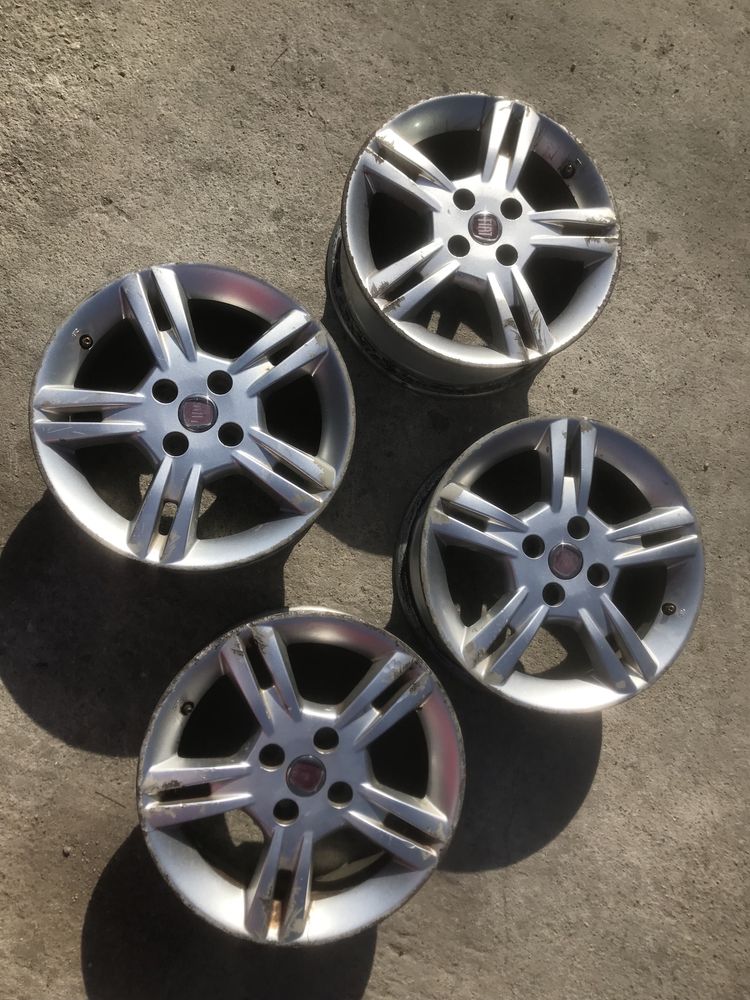 Set jante 4x100 Fiat 15 inch originale €99