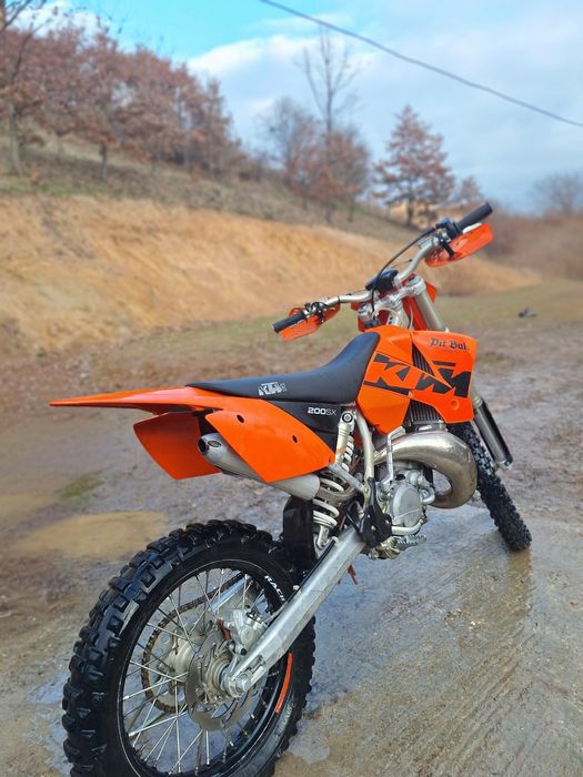 KTM 200 SX(Modificat EXC)
