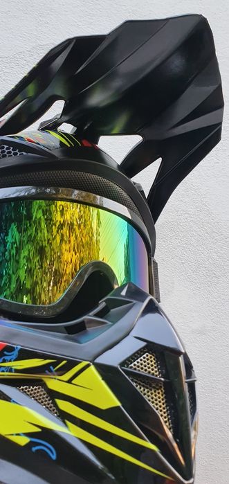 Casca motocros enduro atv dawnhill trotineta bicicleta