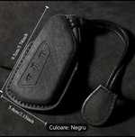 Husa cheie auto alcantara VW Audi Seat Skoda Cupra
