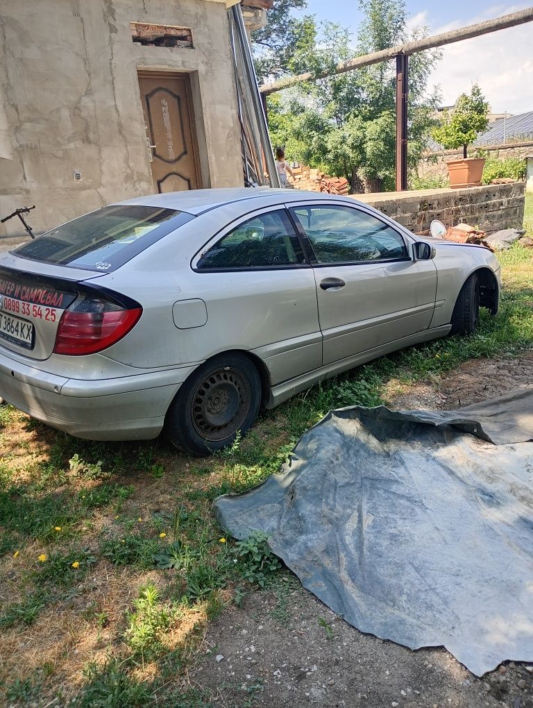 Mercedes c220 на части