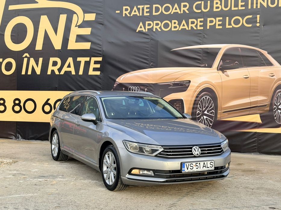 VW Passat, 2.0 TDI, AUTOMAT, 2015, RATE AVANS 0 Doar cu Buletinul