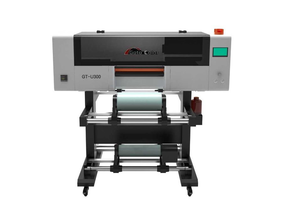 Imprimanta in rola UV-DTF - echipament de showroom