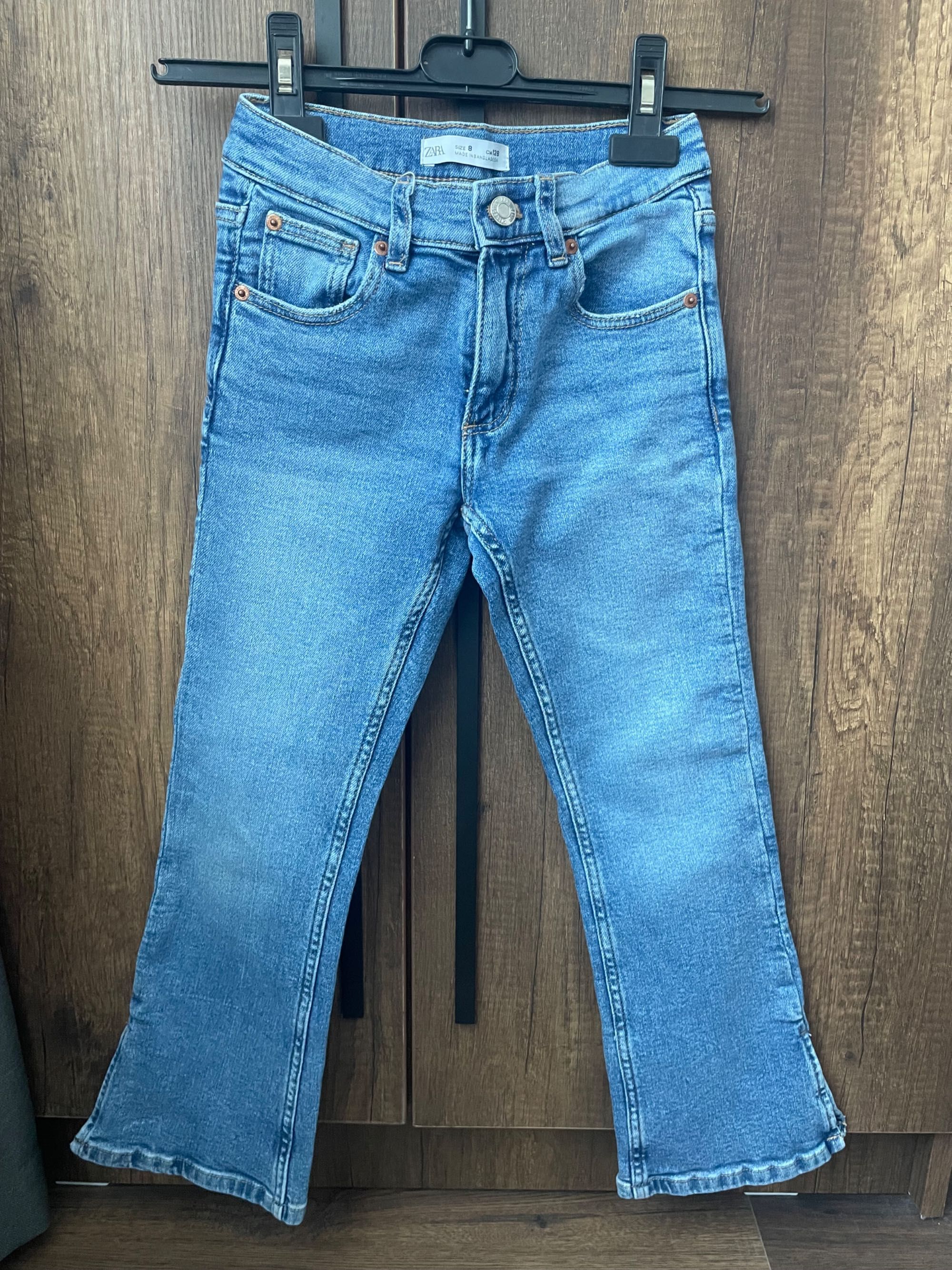 Рокля и дънки Zara 128 см/ 8 год.