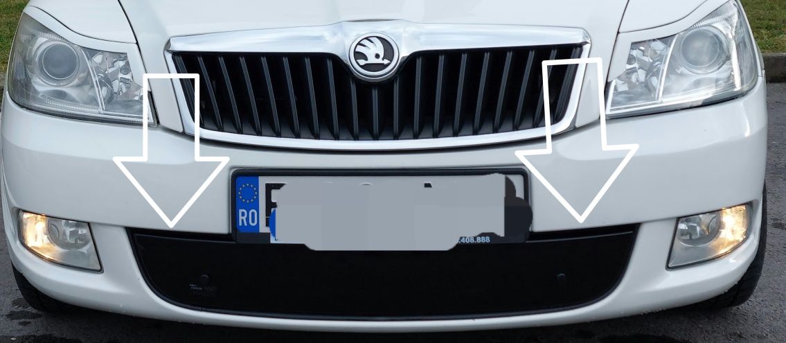 Protectie grila iarna Skoda Octavia II Facelift