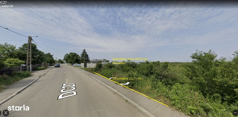 Teren intravilan Str.Stejarului
