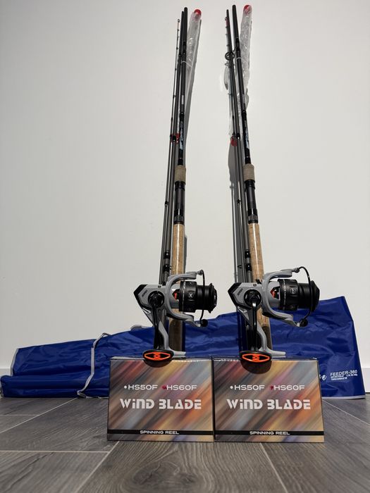 Set 2 Lansete Feeder WindBlade TFD 7 3.60 + 2 Muliete HS 6000