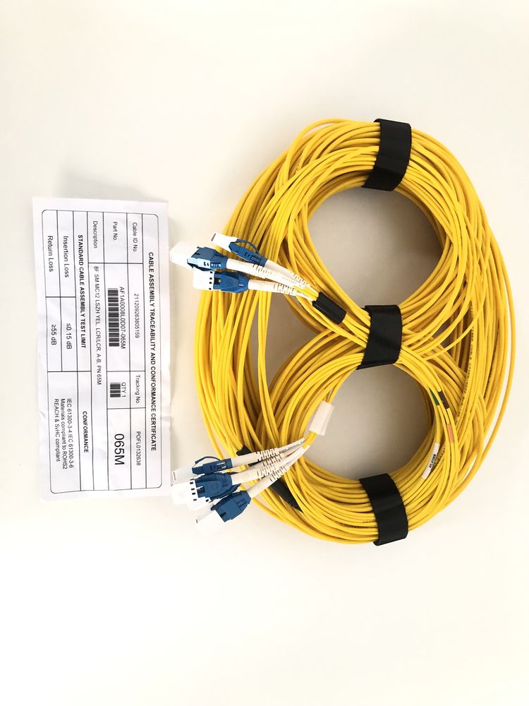 LOT Fibra optica fujikura AFL HYPERSCALE patch cord