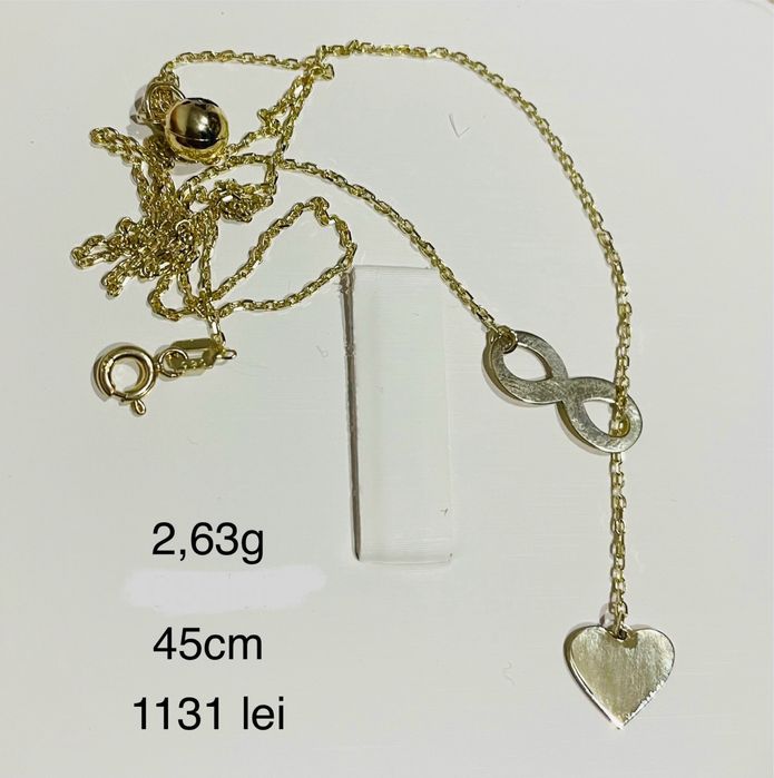 Coliere aur 14k lantisor aur